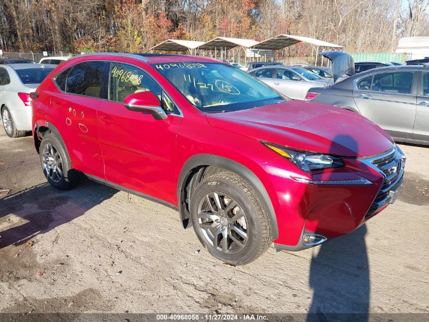 VIN JTJBARBZXF2002385 2015 Lexus NX, 200T no.1