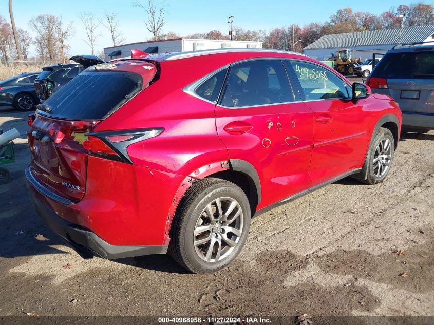 VIN JTJBARBZXF2002385 2015 Lexus NX, 200T no.4