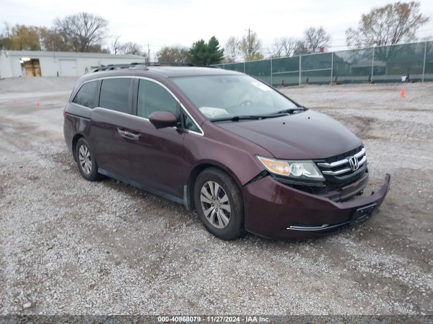 VIN 5FNRL5H68EB070262 2014 Honda Odyssey, Ex-L no.1