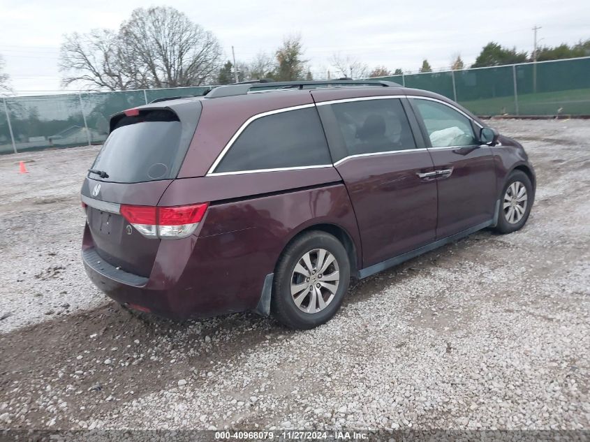 VIN 5FNRL5H68EB070262 2014 Honda Odyssey, Ex-L no.4