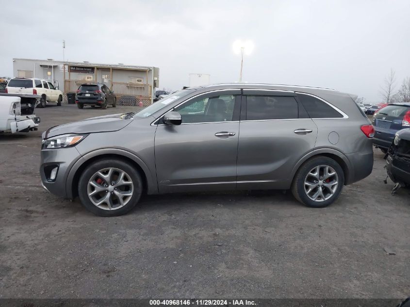 2016 KIA SORENTO 3.3L SX - 5XYPKDA57GG101048