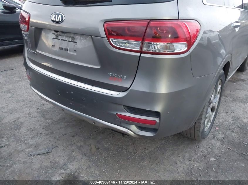 2016 KIA SORENTO 3.3L SX - 5XYPKDA57GG101048