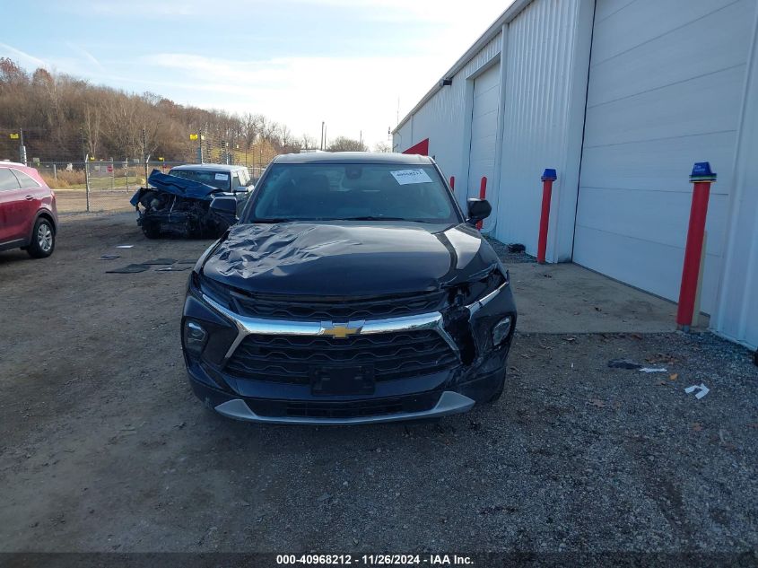 VIN 3GNKBHR40PS180226 2023 CHEVROLET BLAZER AWD 2LT