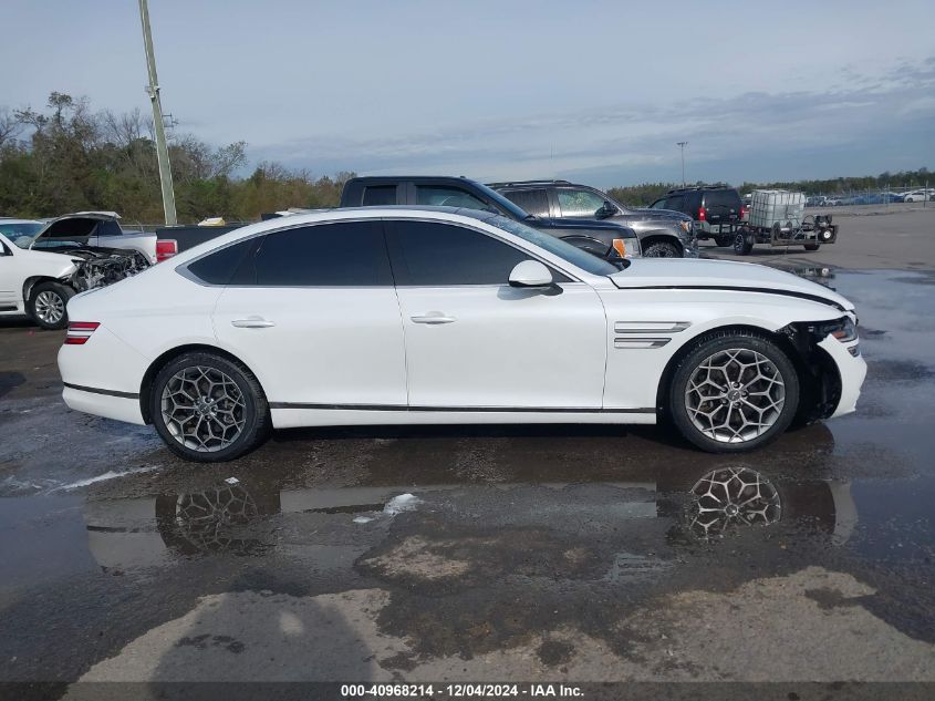 VIN KMTGB4SC1NU138641 2022 Genesis G80, 2.5T Rwd no.13