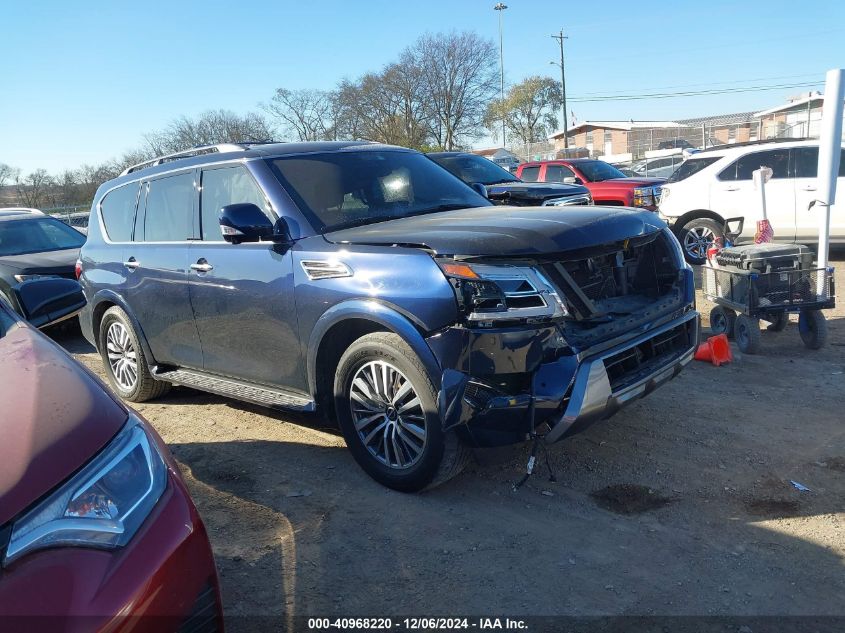 2023 Nissan Armada Sl 2Wd VIN: JN8AY2BCXP9182722 Lot: 40968220