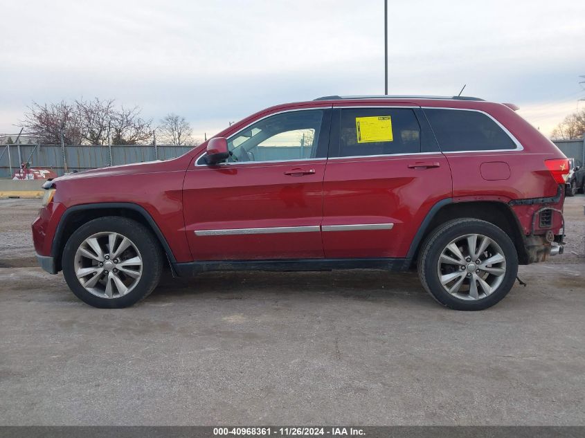 2013 Jeep Grand Cherokee Laredo VIN: 1C4RJFAT0DC533292 Lot: 40968361