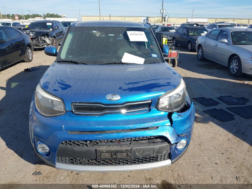 2019 Kia Soul + VIN: KNDJP3A5XK7663548 Lot: 40968382