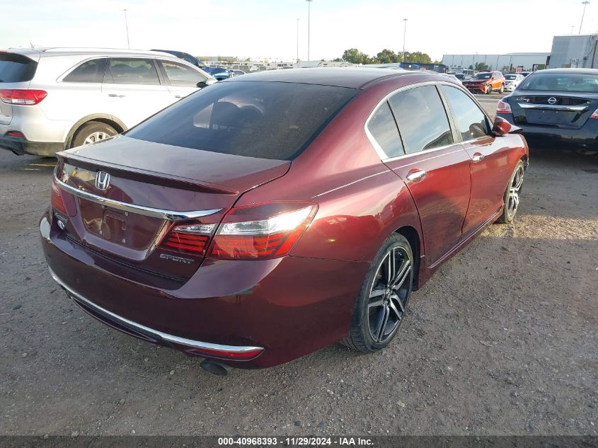 VIN 1HGCR2F53GA229747 2016 Honda Accord, Sport no.4