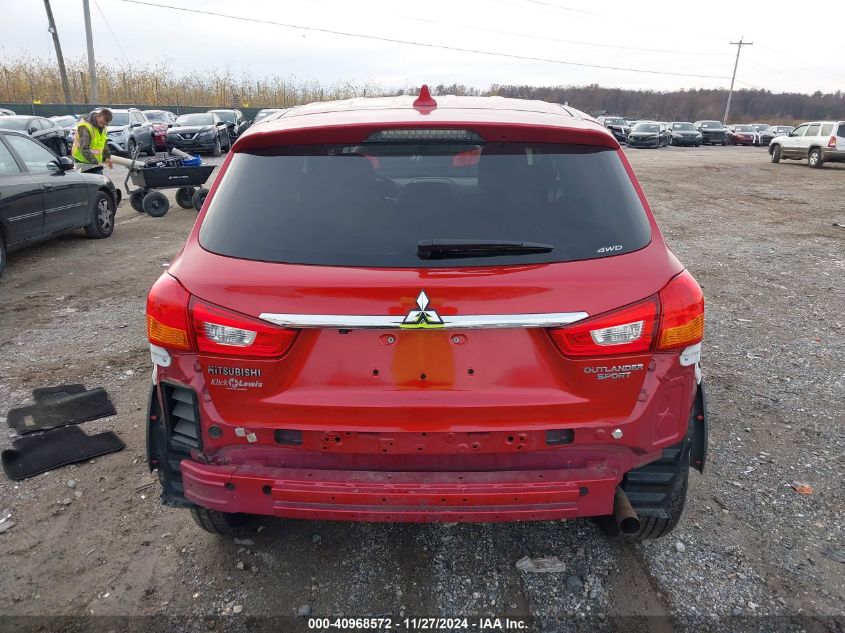 2019 Mitsubishi Outlander Sport 2.0 Es VIN: JA4AR3AU9KU025952 Lot: 40968572