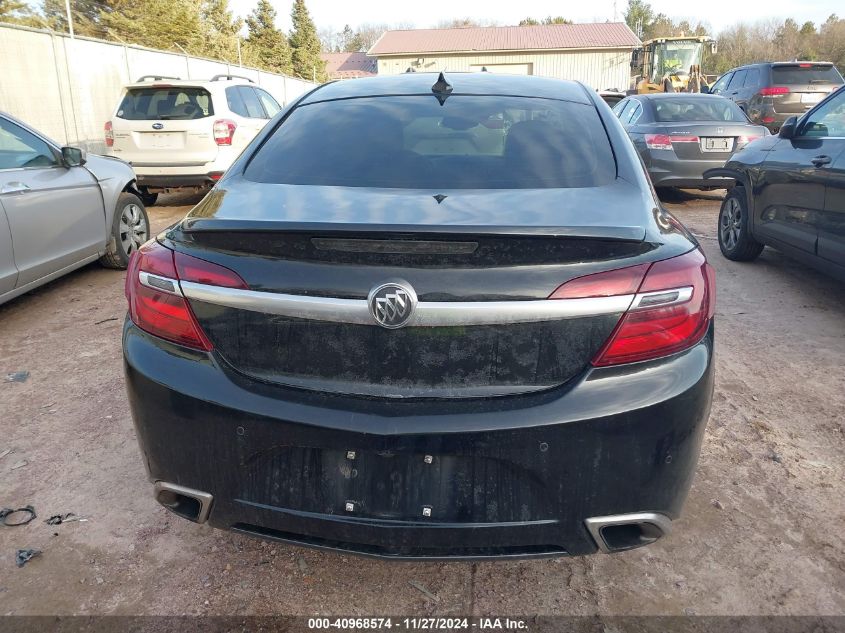 2015 Buick Regal Gs VIN: 2G4GT5GX0F9294810 Lot: 40968574