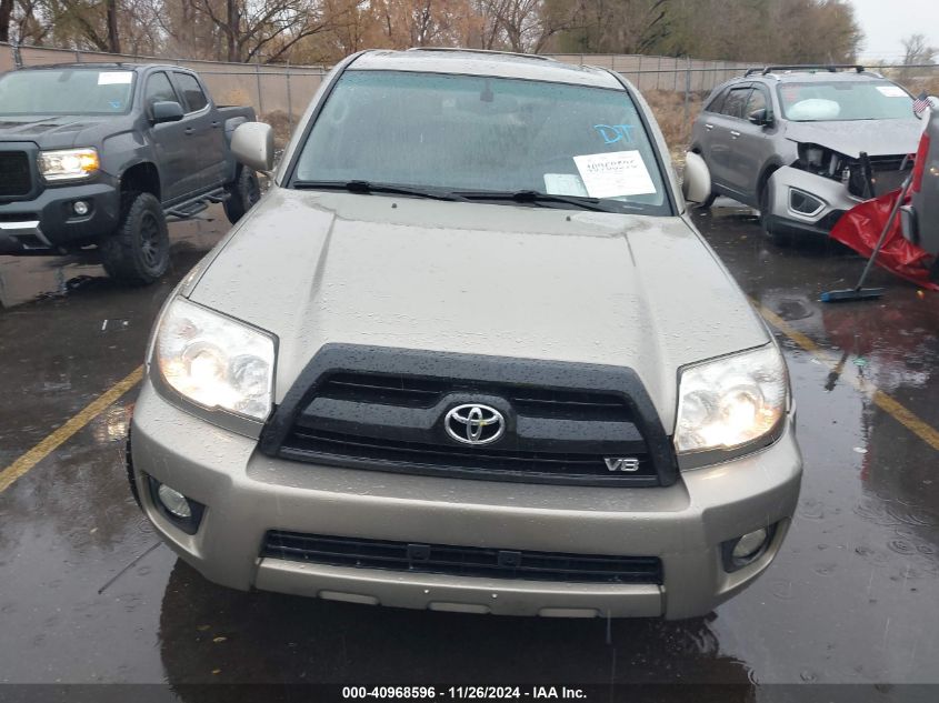 2006 Toyota 4Runner Limited V8 VIN: JTEBT17RX68032213 Lot: 40968596