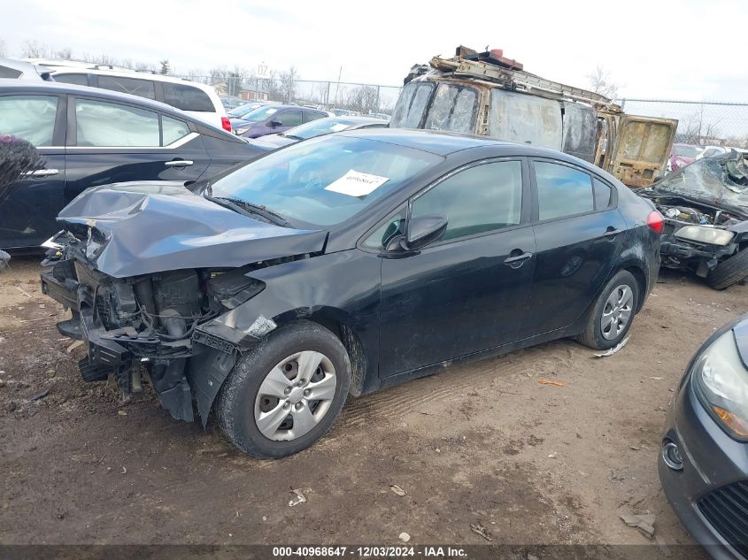 VIN KNAFK4A67F5285688 2015 KIA Forte, LX no.2