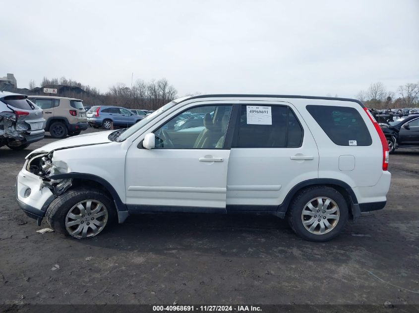 2005 Honda Cr-V Se VIN: SHSRD78935U310779 Lot: 40968691