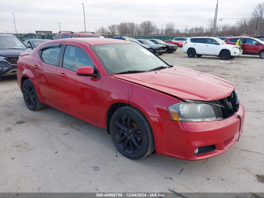 2013 DODGE AVENGER SXT - 1C3CDZCB3DN710476