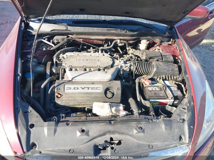 2006 Honda Accord 3.0 Ex VIN: 1HGCM66536A003938 Lot: 40968816