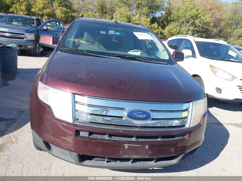2009 Ford Edge Sel VIN: 2FMDK38C89BA77119 Lot: 40968826
