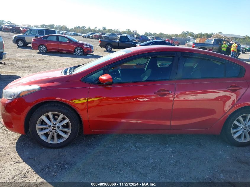 2017 Kia Forte S VIN: 3KPFL4A70HE045608 Lot: 40968868