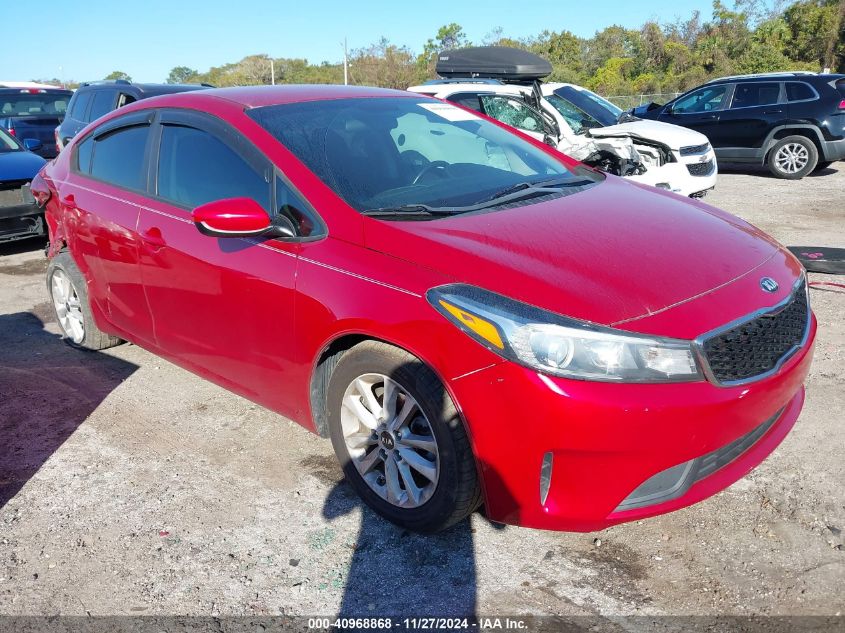 VIN 3KPFL4A70HE045608 2017 KIA Forte, S no.1