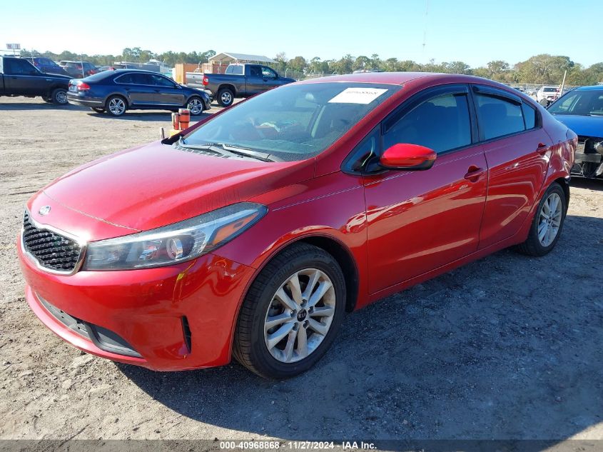 VIN 3KPFL4A70HE045608 2017 KIA Forte, S no.2