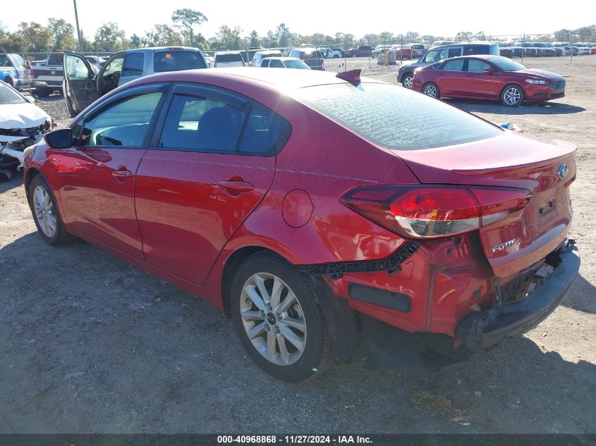 VIN 3KPFL4A70HE045608 2017 KIA Forte, S no.3