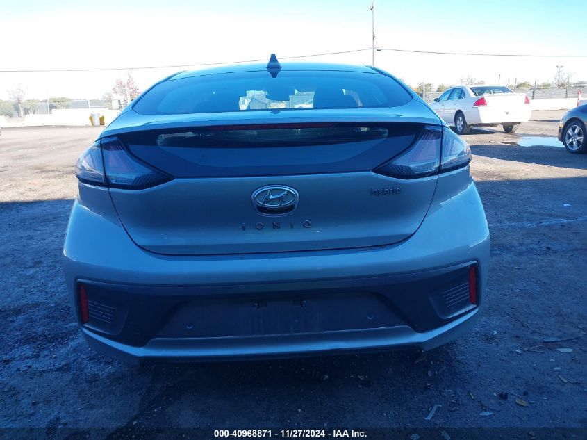 2020 Hyundai Ioniq Hybrid Limited VIN: KMHC05LC7LU242938 Lot: 40968871