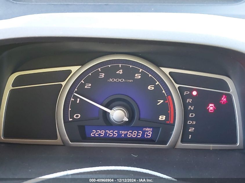 2007 Honda Civic Lx VIN: 1HGFA165X7L137845 Lot: 40968904