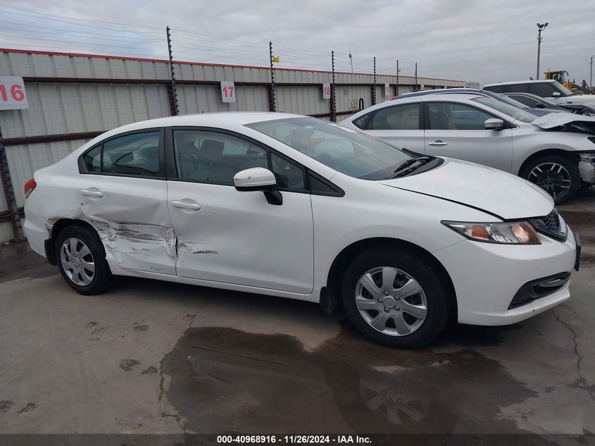 2015 HONDA CIVIC VIN: 19XFB2F51FE081125