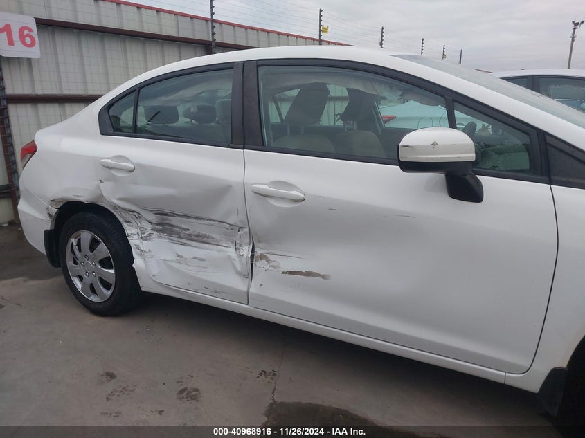 2015 HONDA CIVIC VIN: 19XFB2F51FE081125