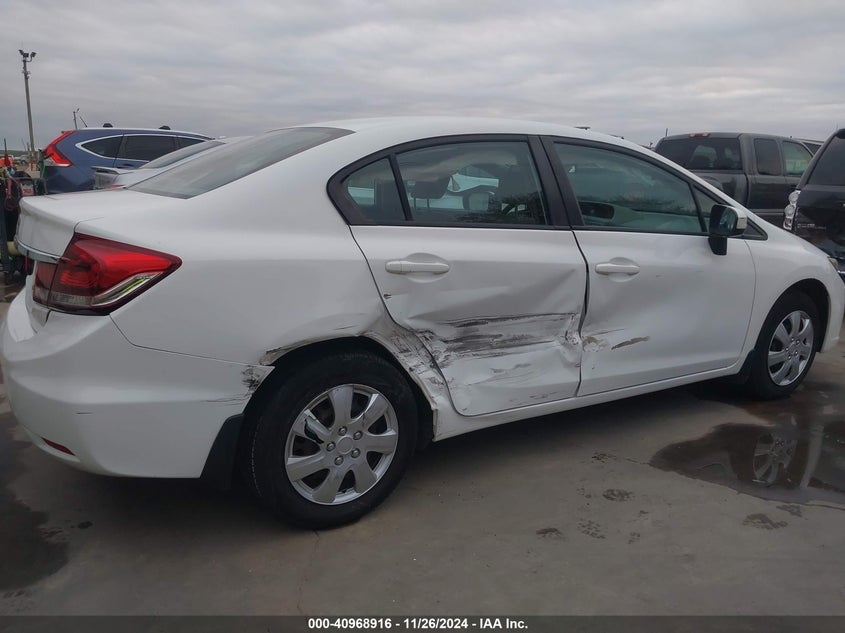 2015 HONDA CIVIC VIN: 19XFB2F51FE081125