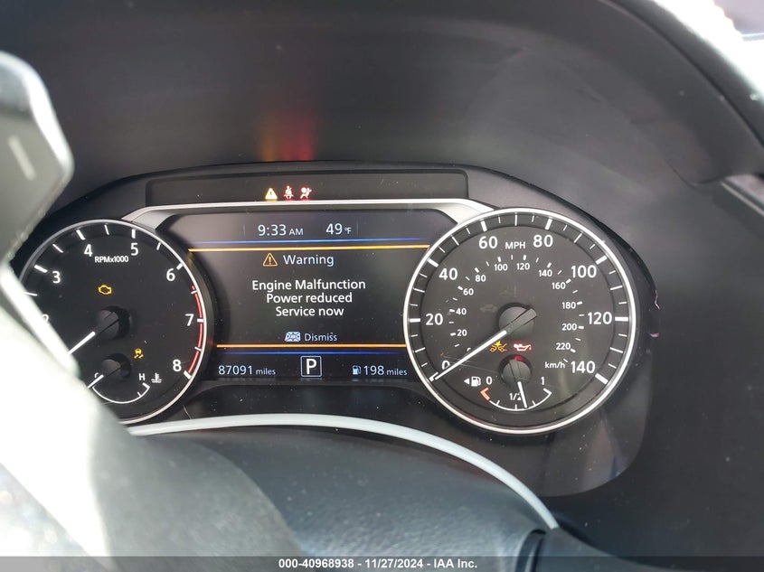 2019 NISSAN ALTIMA VIN: 1N4BL4CW3KN304720