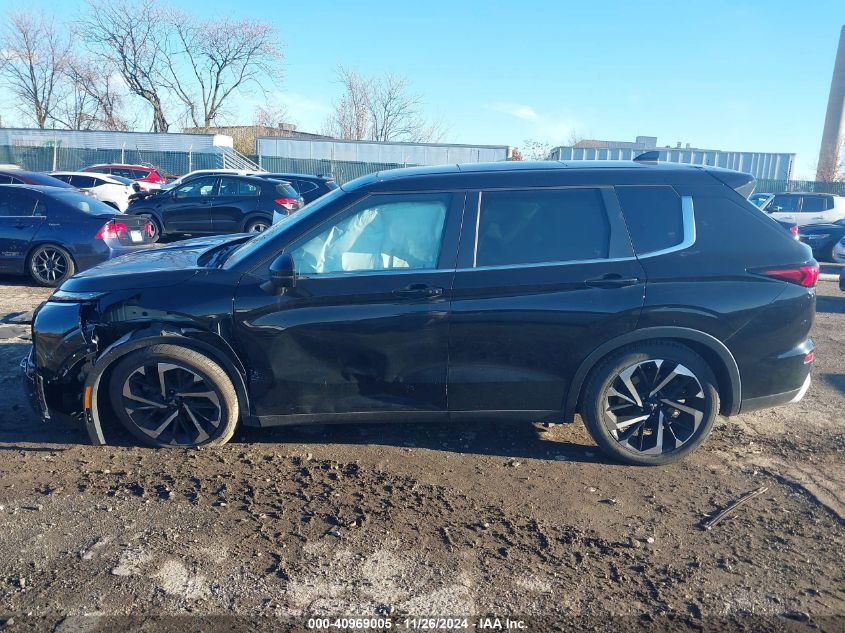 2022 Mitsubishi Outlander Black Edition 2Wd/Se 2.5 2Wd/Se Launch Edition 2Wd VIN: JA4J3UA89NZ004746 Lot: 40969005