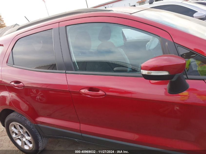 VIN MAJ3S2GE0LC321744 2020 FORD ECOSPORT SE
