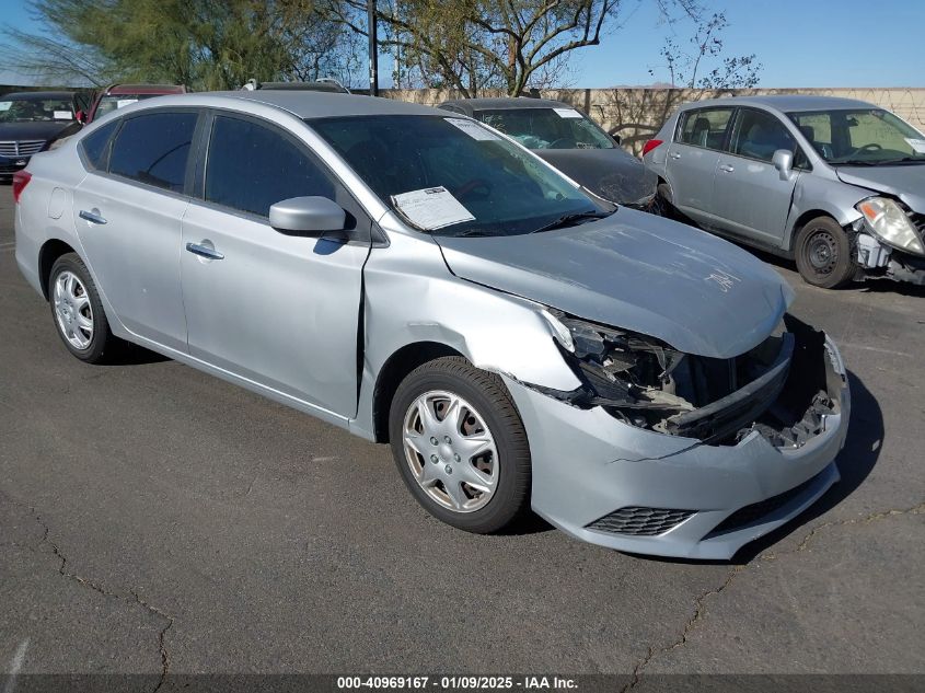 VIN 3N1AB7AP6HY252536 2017 Nissan Sentra, S no.1