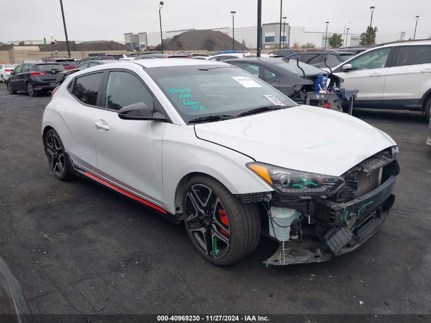 2020 Hyundai Veloster N VIN: KMHT36AH8LU006021 Lot: 40969230