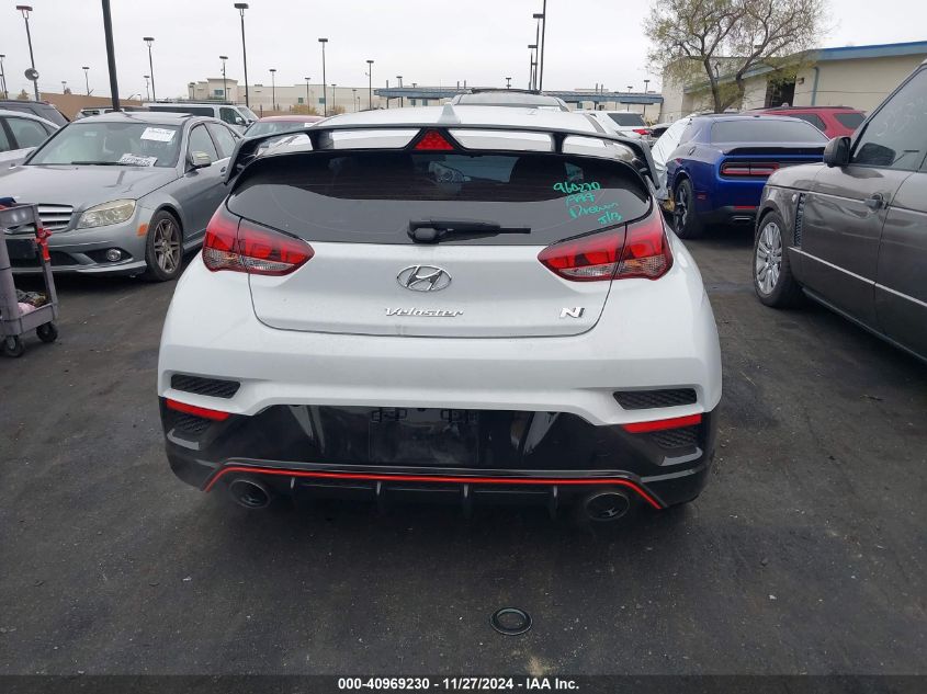 2020 Hyundai Veloster N VIN: KMHT36AH8LU006021 Lot: 40969230