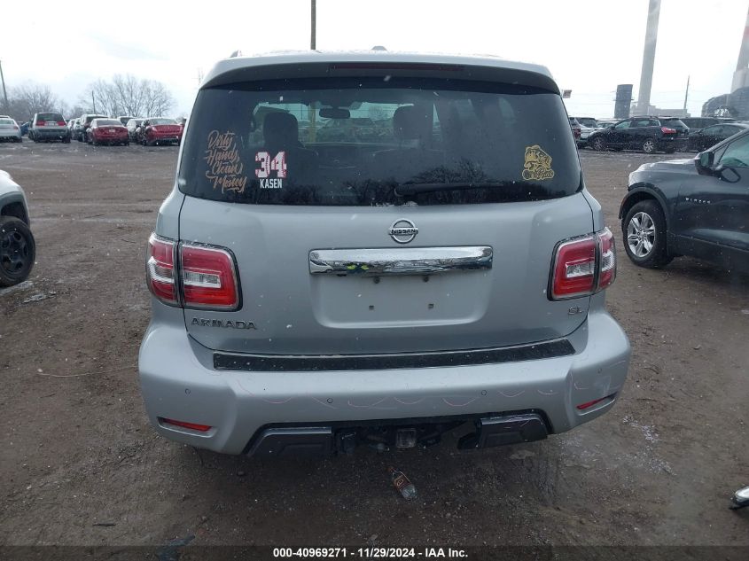 2020 Nissan Armada Sl 4Wd VIN: JN8AY2NC0LX518539 Lot: 40969271