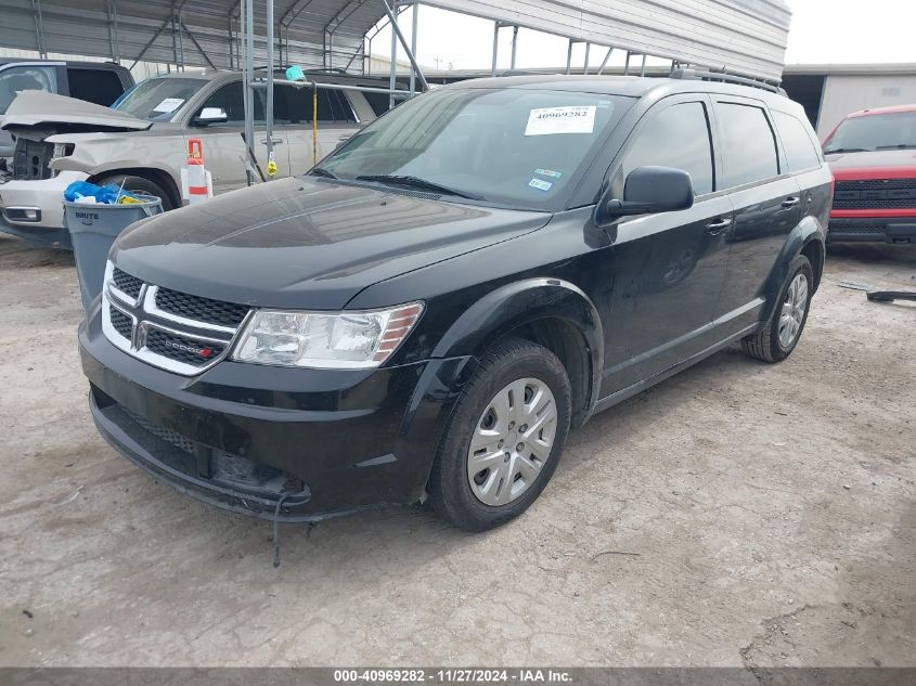 VIN 3C4PDCAB3HT630209 2017 Dodge Journey, SE no.2