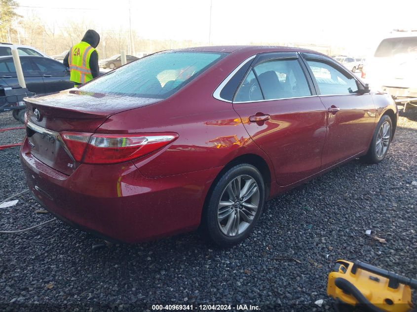 VIN 4T1BF1FK8GU578853 2016 Toyota Camry, SE no.4