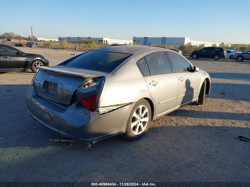2007 NISSAN MAXIMA VIN: 1N4BA41E47C865754