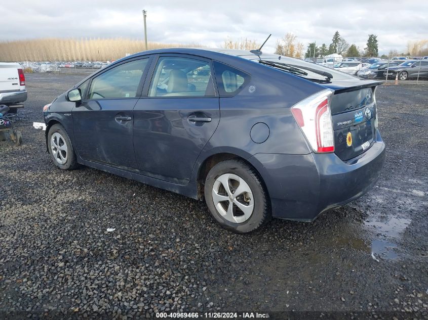 VIN JTDKN3DU5D1634476 2013 Toyota Prius, Three no.3