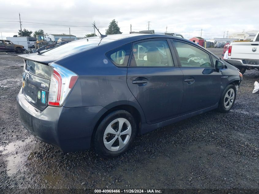 VIN JTDKN3DU5D1634476 2013 Toyota Prius, Three no.4