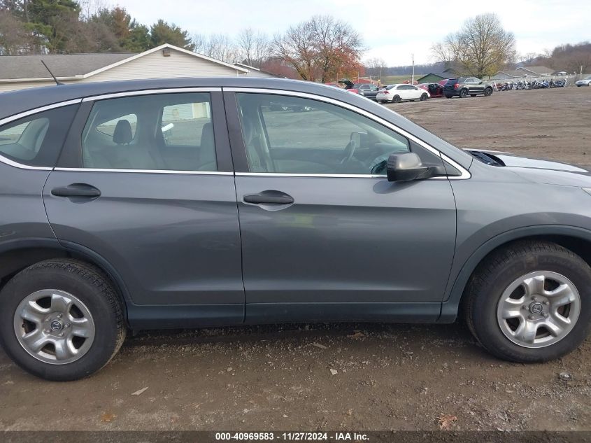 2013 Honda Cr-V Lx VIN: 3CZRM3H31DG702223 Lot: 40969583