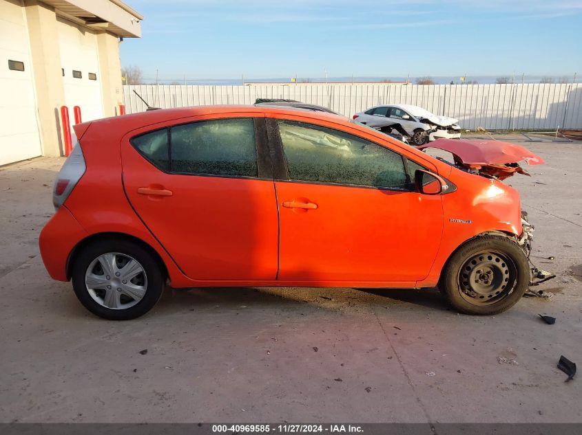 2013 Toyota Prius C Three VIN: JTDKDTB3XD1035229 Lot: 40969585