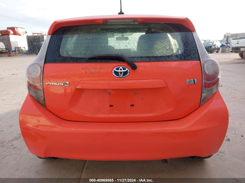 2013 Toyota Prius C Three VIN: JTDKDTB3XD1035229 Lot: 40969585