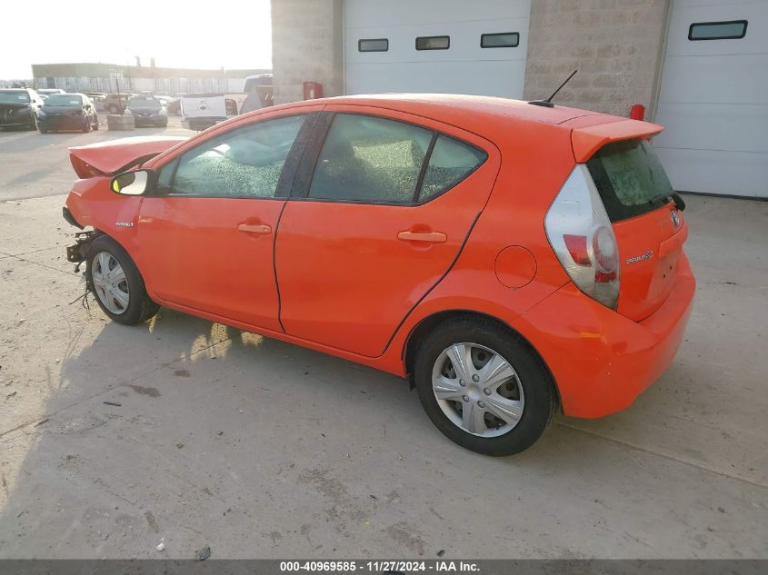 VIN JTDKDTB3XD1035229 2013 Toyota Prius, C Three no.3