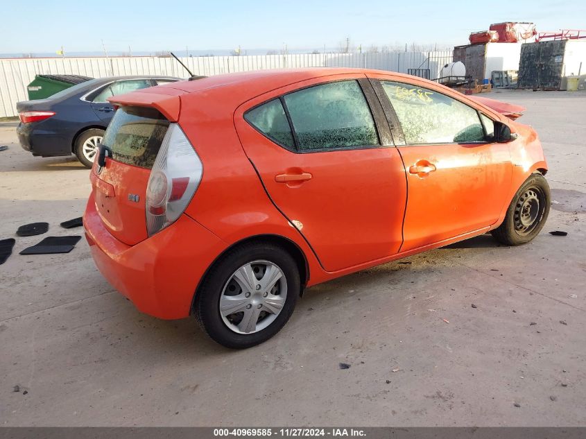 VIN JTDKDTB3XD1035229 2013 Toyota Prius, C Three no.4