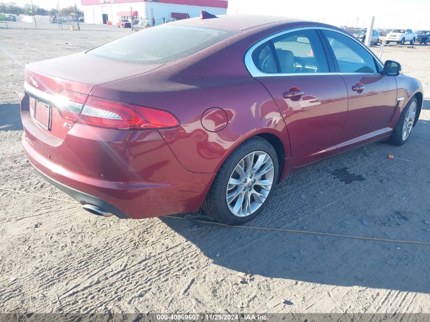 VIN SAJWA0E78D8S93751 2013 JAGUAR XF no.4