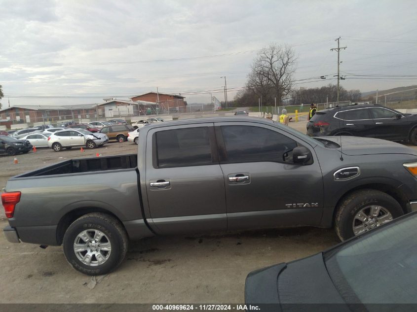 2017 Nissan Titan Platinum Reserve/Pro-4X/S/Sl/Sv VIN: 1N6AA1EJXHN505760 Lot: 40969624