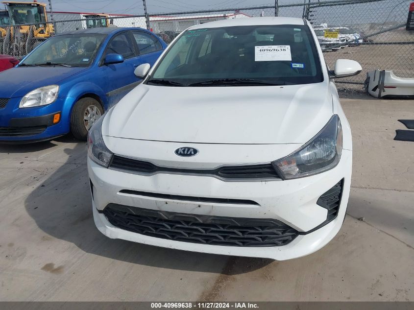 2021 Kia Rio Lx VIN: 3KPA24AD3ME392136 Lot: 40969638