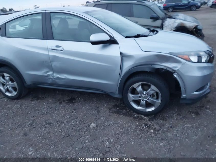 2018 Honda Hr-V Lx VIN: 3CZRU5H39JM723264 Lot: 40969644